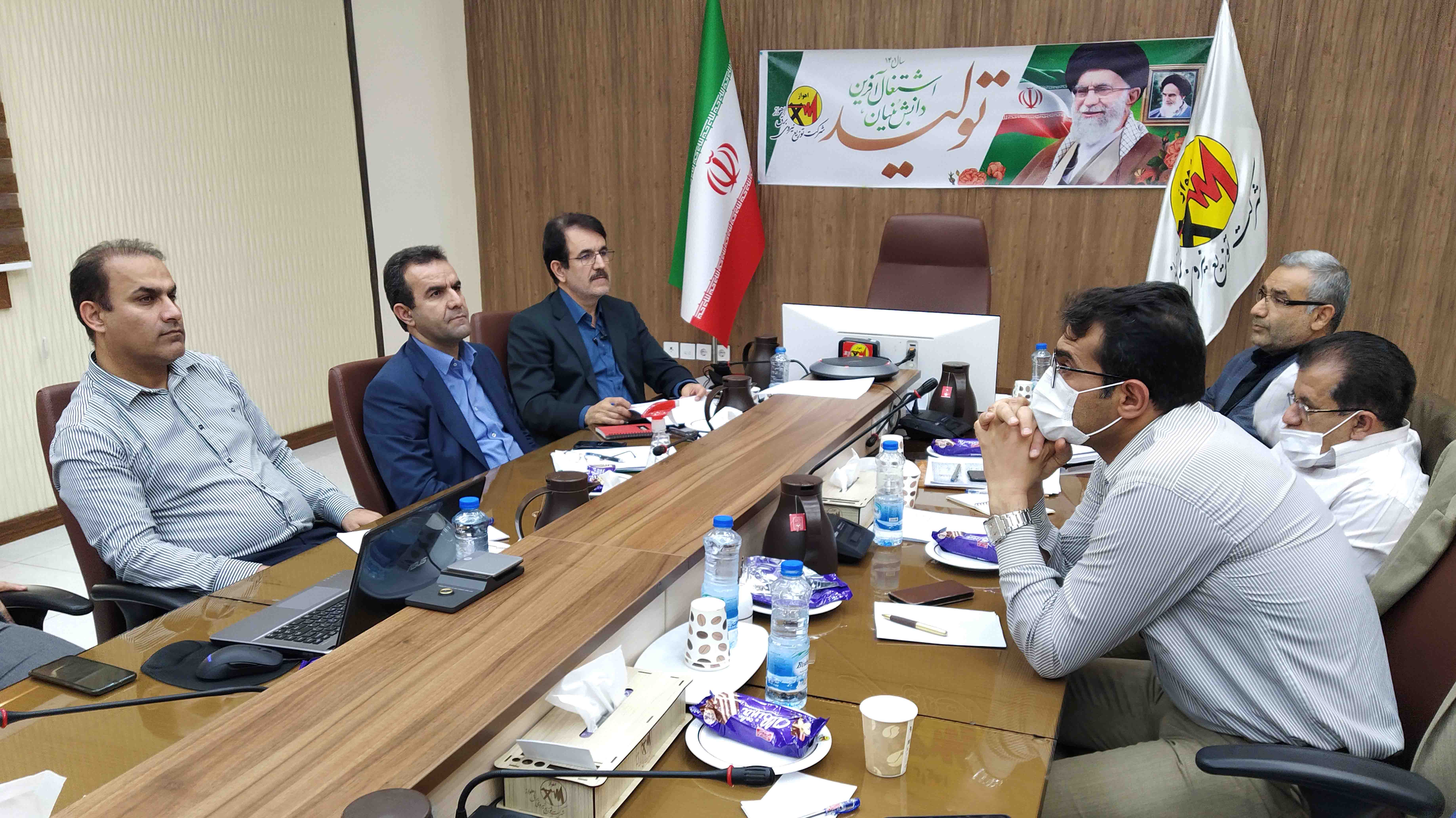 جلسه هفتگی کنترل و پایش انرژی برق خوزستان به میزبانی برق اهواز برپا شد